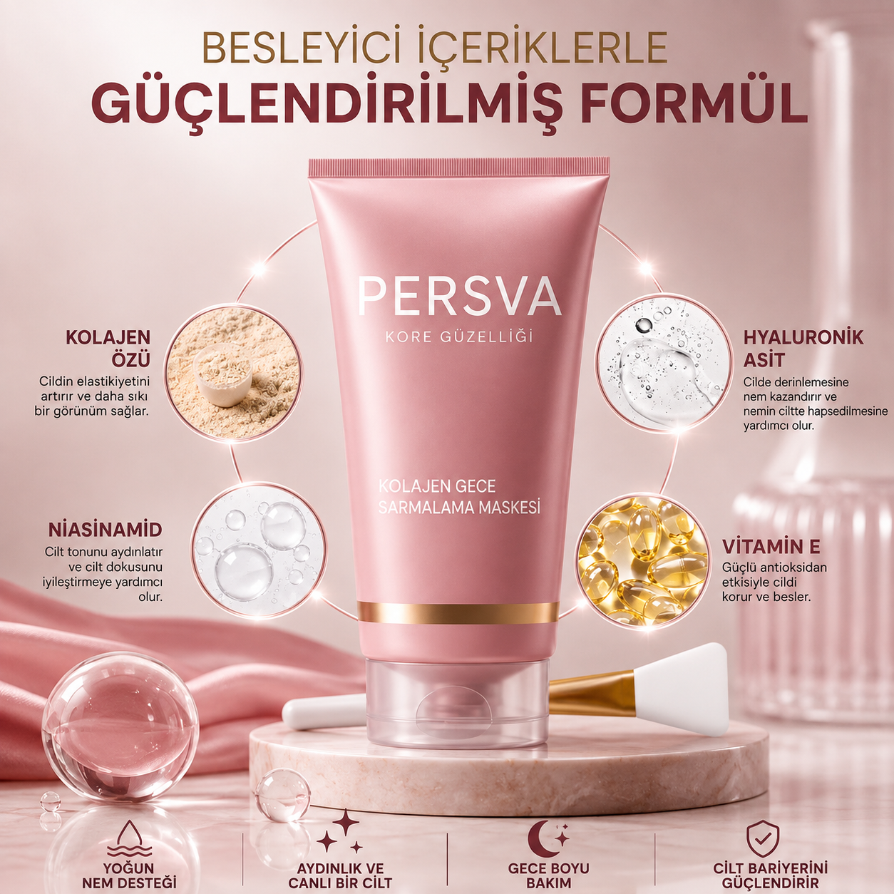 PERSVA GECE BAKIM MASKESİ