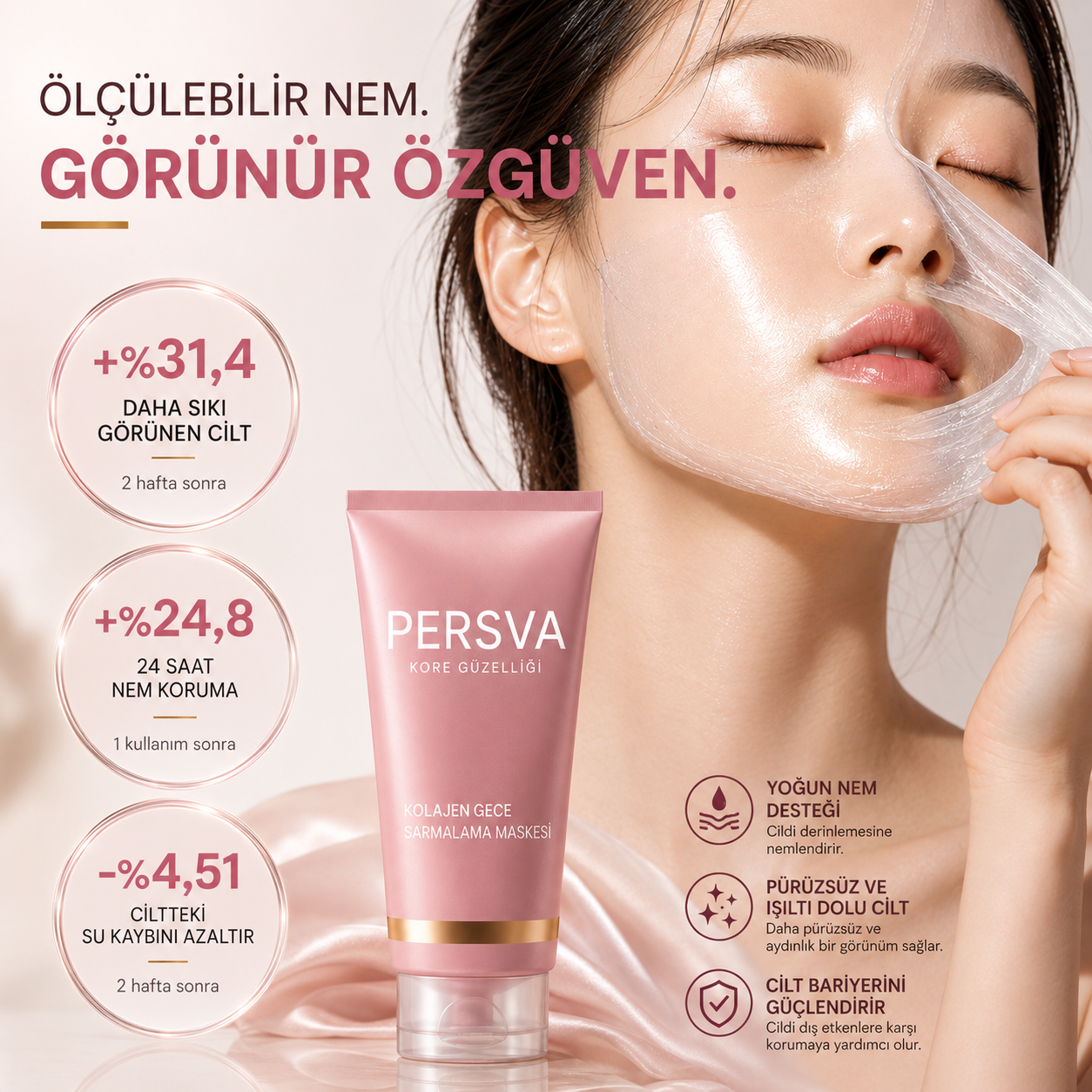 PERSVA GECE BAKIM MASKESİ