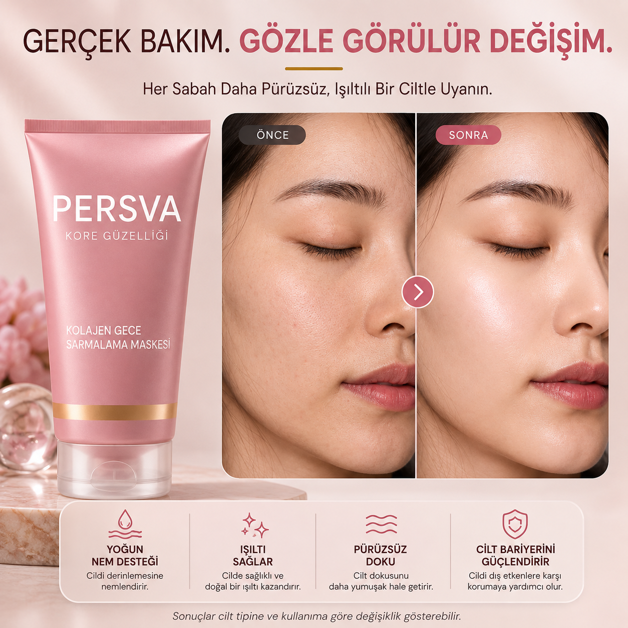 PERSVA GECE BAKIM MASKESİ