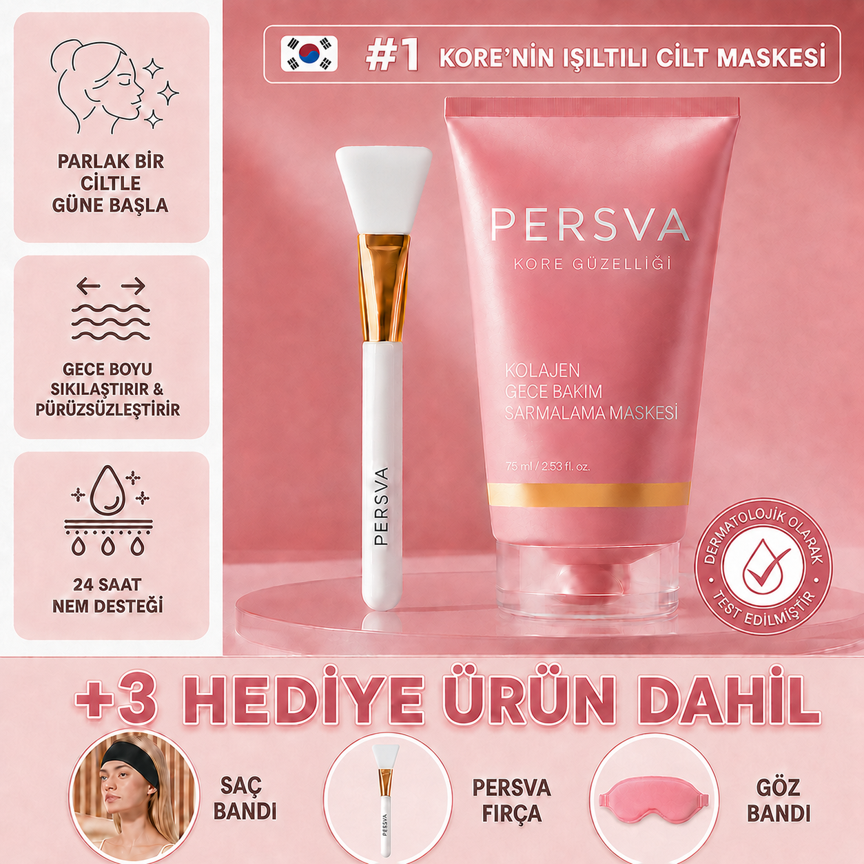 PERSVA GECE BAKIM MASKESİ